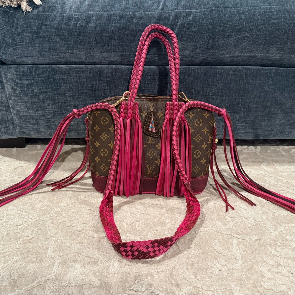 Louis Vuitton Leather and Vodka bag